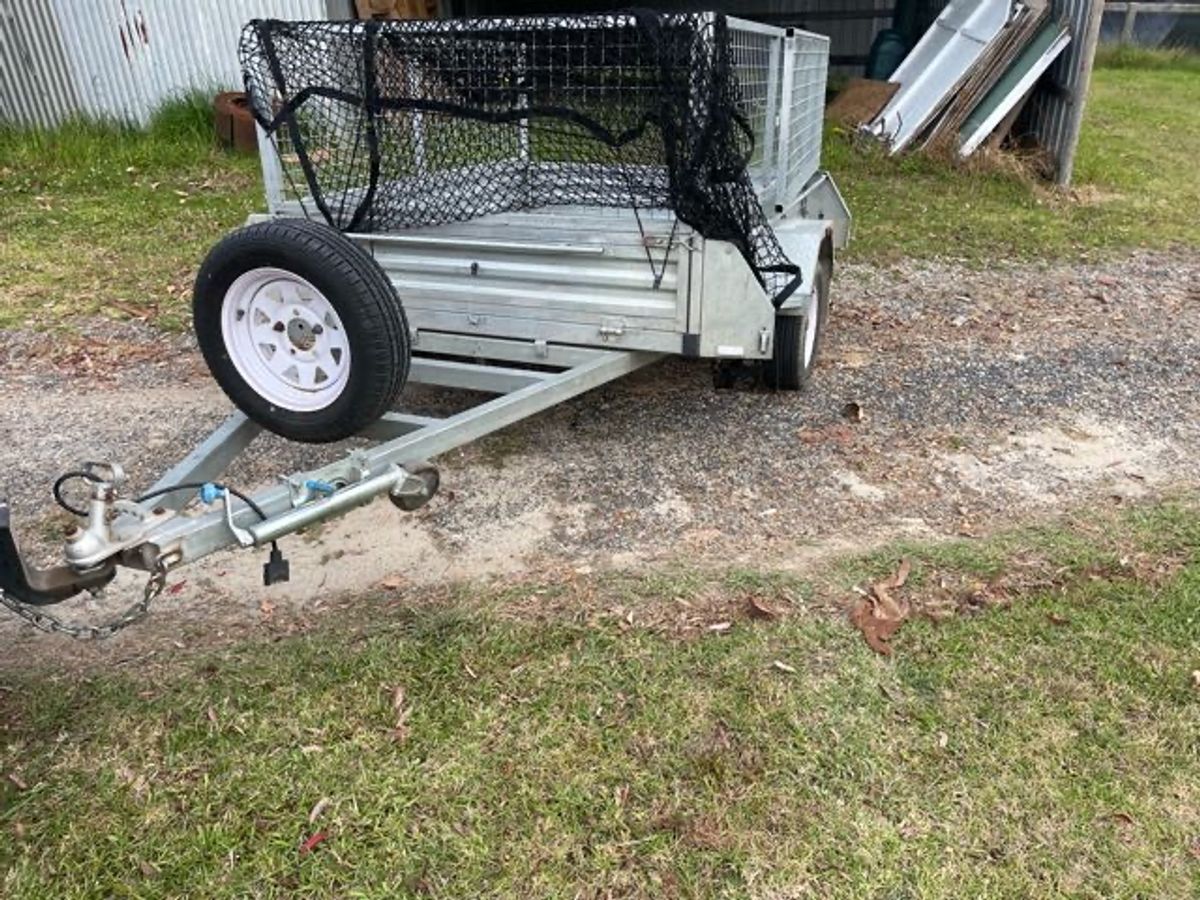 A jetski trailer available for hire in Ourimbah.